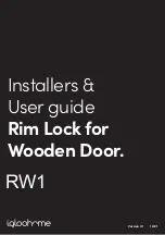 Igloohome RW1 Installer/User Manual preview