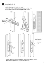 Preview for 7 page of iglooworks Swing Handle Lock Installer/User Manual