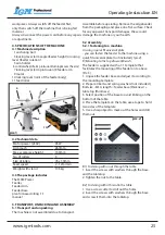 Предварительный просмотр 25 страницы IGM Professional 141-M3M Operating	 Instruction