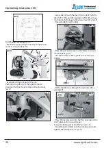 Предварительный просмотр 26 страницы IGM Professional 141-M3M Operating	 Instruction