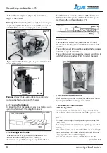 Предварительный просмотр 28 страницы IGM Professional 141-M3M Operating	 Instruction