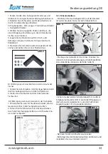 Предварительный просмотр 33 страницы IGM Professional 141-M3M Operating	 Instruction