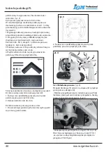 Предварительный просмотр 40 страницы IGM Professional 141-M3M Operating	 Instruction