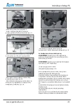 Предварительный просмотр 41 страницы IGM Professional 141-M3M Operating	 Instruction