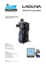 IGM 151-PFlux3Tv2 Operating Instructions Manual preview