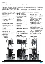 Preview for 19 page of IGM LAGUNA 14BX Operating Instructions Manual