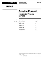 Preview for 1 page of Ignis ICF330 Service Manual