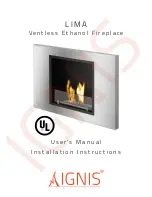 Preview for 1 page of Ignis Lata User'S Manual & Installation Instructions