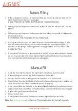 Preview for 6 page of Ignis SMART FIREBOX User'S Manual & Installation Instructions