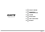 Preview for 2 page of Ignite ESK01 User Manual