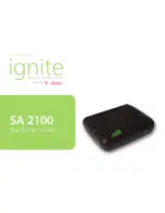 Предварительный просмотр 1 страницы Ignite SA 2100 Quick Start Manual