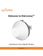 IgniteNet MetroLinqTM Quick Start Manual preview