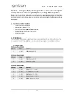 Preview for 4 page of Ignition BK-101814 User Manual