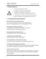 Preview for 3 page of Ignition LED Accu PAR 64 Floor RGB+W User Manual