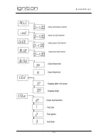 Preview for 8 page of Ignition LED Colorwall 9x3W RGB User Manual