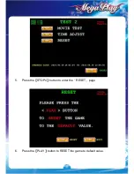 Предварительный просмотр 10 страницы IGS Mega Play Operator'S Manual