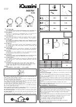 Preview for 1 page of iGuzzini AGORA SLIM Manual