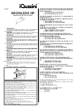 Предварительный просмотр 14 страницы iGuzzini ARCHILEDE HP Manual