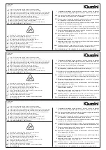 Preview for 14 page of iGuzzini CROWN BM27 Instruction Manual