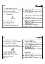 Preview for 21 page of iGuzzini E965 Instruction Sheet