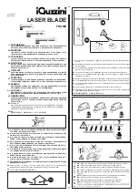 Предварительный просмотр 1 страницы iGuzzini LASER BLADE 5 Manual