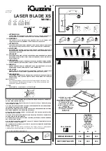 iGuzzini LASER BLADE XS MINIMAL Quick Start Manual preview