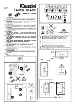 Предварительный просмотр 1 страницы iGuzzini LASER BLADE Manual