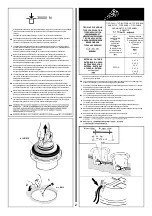 Preview for 2 page of iGuzzini LIGHT UP BB38 Instruction Sheet