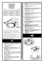 Предварительный просмотр 3 страницы iGuzzini LIGHT UP - WALK Instruction Sheet