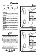 iGuzzini PALCO IN-OUT EH87 Instruction Sheet предпросмотр