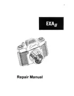 Предварительный просмотр 17 страницы Ihagee EXA 1 Repair Manual