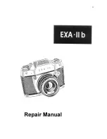 Предварительный просмотр 31 страницы Ihagee EXA 1 Repair Manual