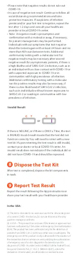 Preview for 5 page of iHealth COVID-19 Antigen Rapid Test User Manual