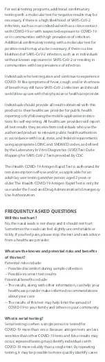 Preview for 7 page of iHealth COVID-19 Antigen Rapid Test User Manual