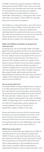 Preview for 8 page of iHealth COVID-19 Antigen Rapid Test User Manual