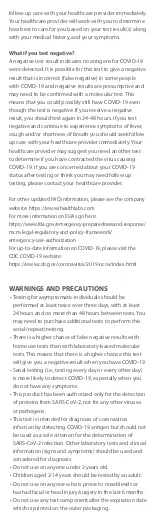 Preview for 9 page of iHealth COVID-19 Antigen Rapid Test User Manual