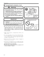 Preview for 23 page of IHI Shibaura G-FLOW22 User Manual