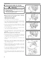 Preview for 43 page of IHI Shibaura G-FLOW22 User Manual