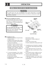 Preview for 68 page of IHI 55N3 Operation Manual