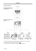 Preview for 27 page of IHI IC75-2 Operation Manual