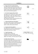 Preview for 32 page of IHI IC75-2 Operation Manual