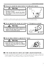 Preview for 61 page of IHI Shibaura G-EXE22-OMEGA-C11 Operator'S Manual