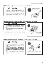 Preview for 63 page of IHI Shibaura G-EXE22-OMEGA-C11 Operator'S Manual