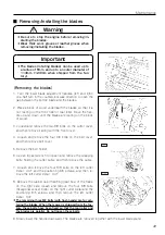 Предварительный просмотр 95 страницы IHI Shibaura G-EXE22-OMEGA-C11 Operator'S Manual