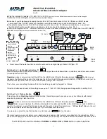 Preview for 1 page of iHold Music 2LA Quick Start Manual