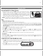 Preview for 5 page of iHome 2go iH19 Quick Start Manual