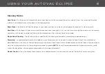 Preview for 10 page of iHome AutoVac Eclipse iHRV2 Owner'S Manual