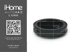 Предварительный просмотр 1 страницы iHome AUTOVAC LUNA Owner'S Manual