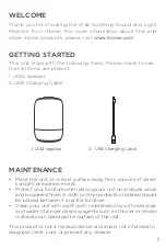 Preview for 2 page of iHome Baby iZ44 User Manual