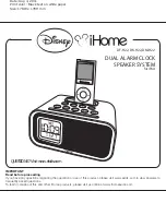 iHome DF-H22 User Manual preview